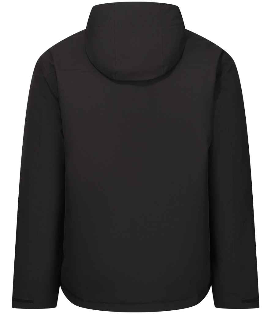 Regatta Professional RG443 Black/Classic Red Back - Jacket Ready to be Embroidered and Printed by Custard Workwear - Cheap Personalised and Customised Workwear in Nottinghamshire, Derbyshire and Leicestershire