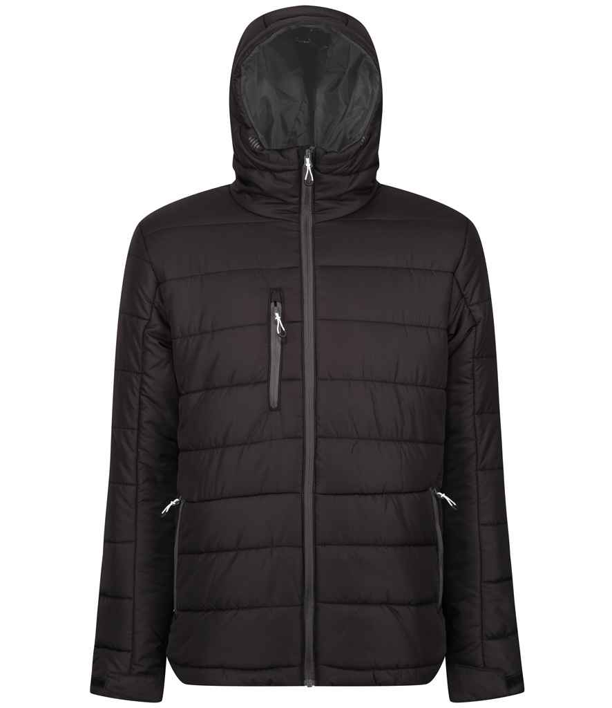 Regatta Professional RG444 Black/Seal Grey Front - Jacket Ready to be Printed by Custard Workwear - Cheap Personalised and Customised Workwear in Nottinghamshire, Derbyshire and Leicestershire