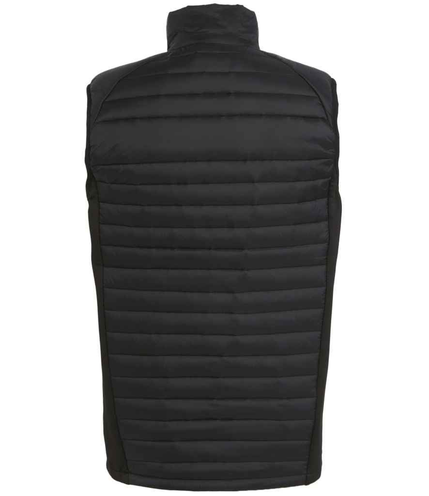 Regatta Professional RG447 Black/Orange Pop Back - Bodywarmer Ready to be Printed by Custard Workwear - Cheap Personalised and Customised Workwear in Nottinghamshire, Derbyshire and Leicestershire