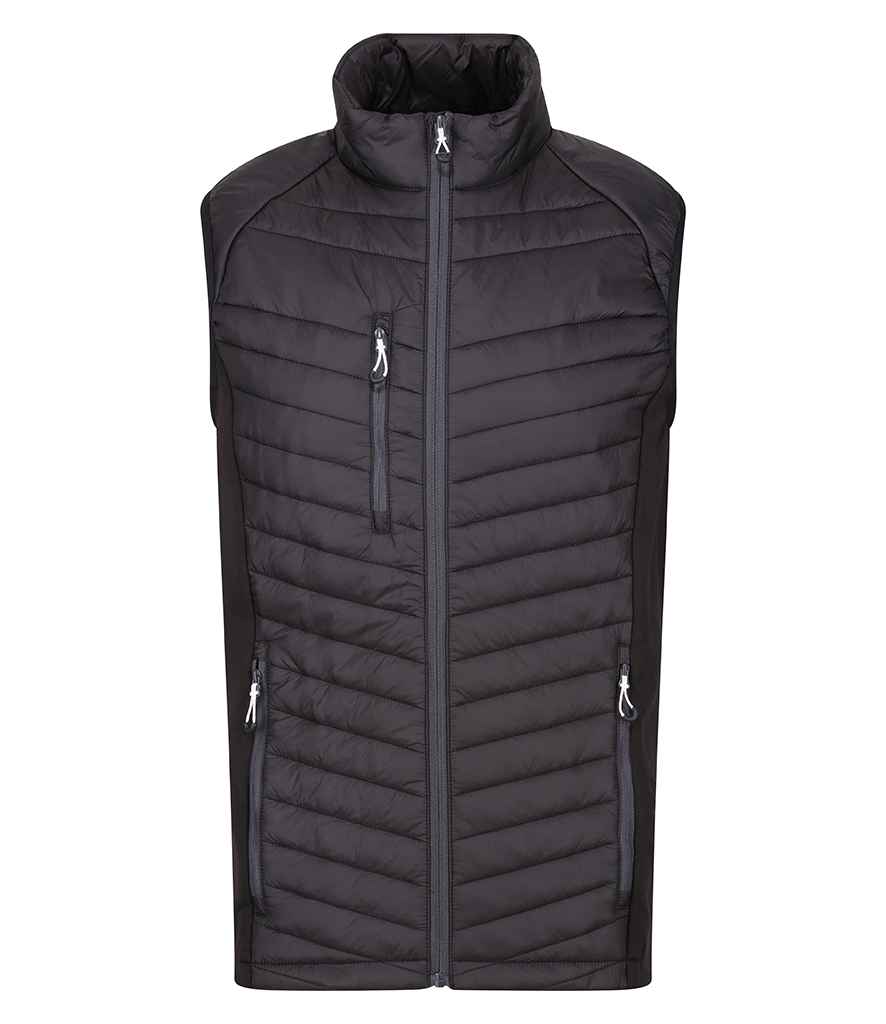 Regatta Professional RG447 Navy/Seal Grey Front - Bodywarmer Ready to be Printed by Custard Workwear - Cheap Personalised and Customised Workwear in Nottinghamshire, Derbyshire and Leicestershire
