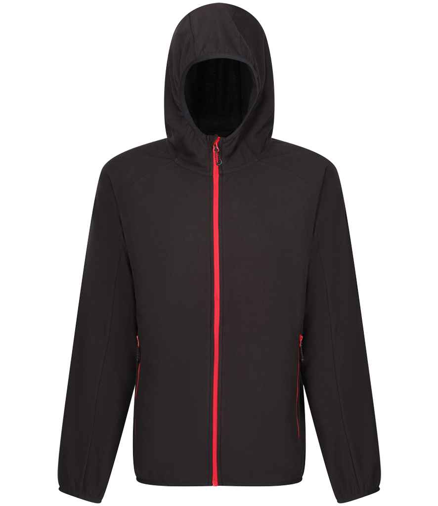 Regatta Professional RG451 Black/Classic Red Front - Fleece Ready to be Embroidered by Custard Workwear - Cheap Personalised and Customised Workwear in Nottinghamshire, Derbyshire and Leicestershire