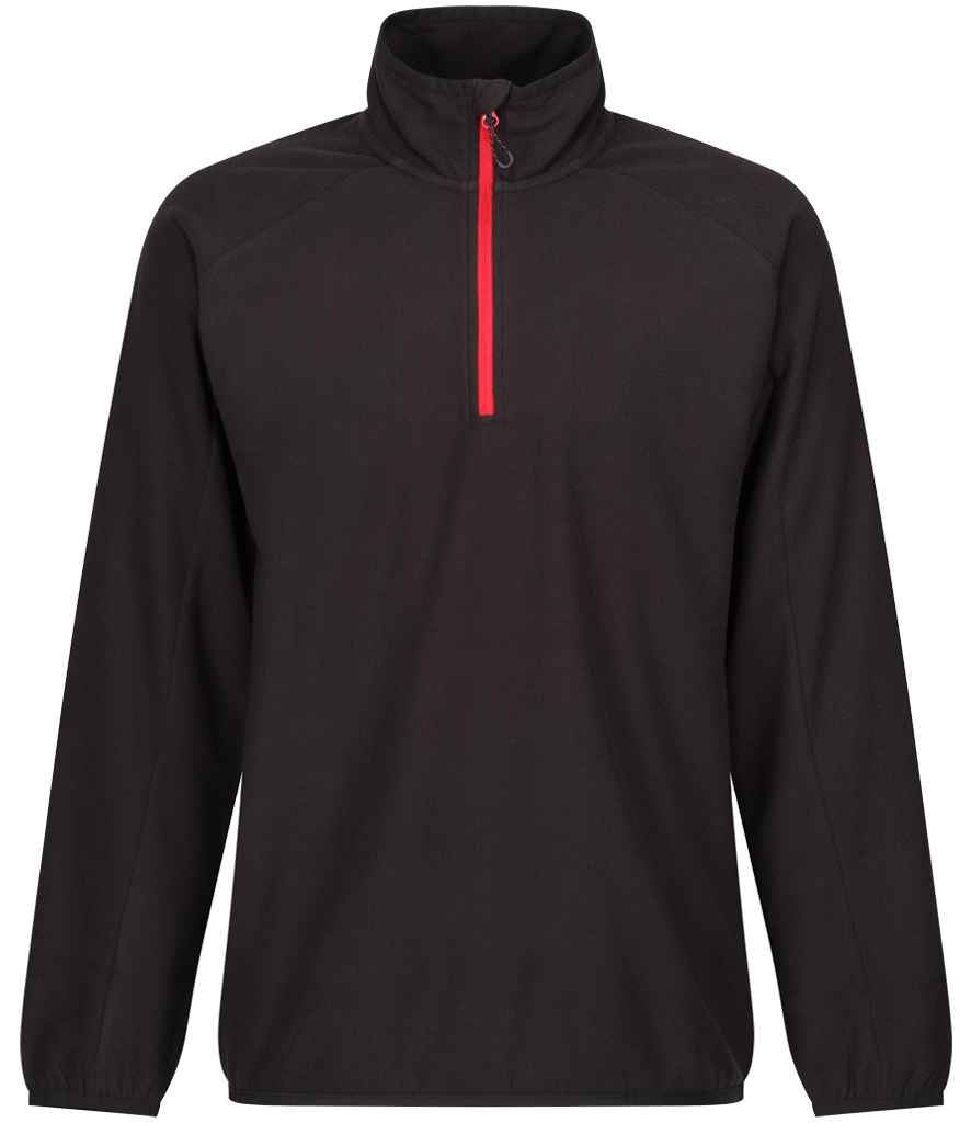Regatta Professional RG452 Black/Classic Red Front - Fleece Ready to be Embroidered by Custard Workwear - Cheap Personalised and Customised Workwear in Nottinghamshire, Derbyshire and Leicestershire