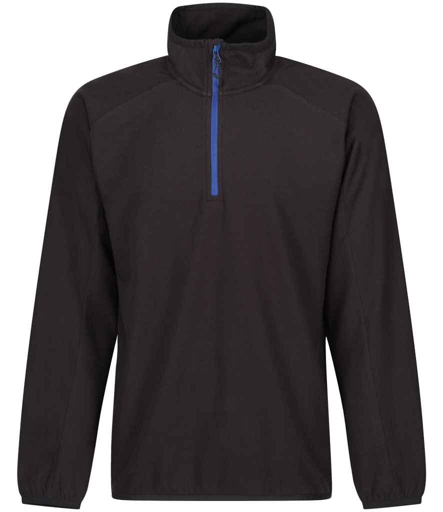 Regatta Professional RG452 Black/New Royal Blue Front - Fleece Ready to be Embroidered by Custard Workwear - Cheap Personalised and Customised Workwear in Nottinghamshire, Derbyshire and Leicestershire