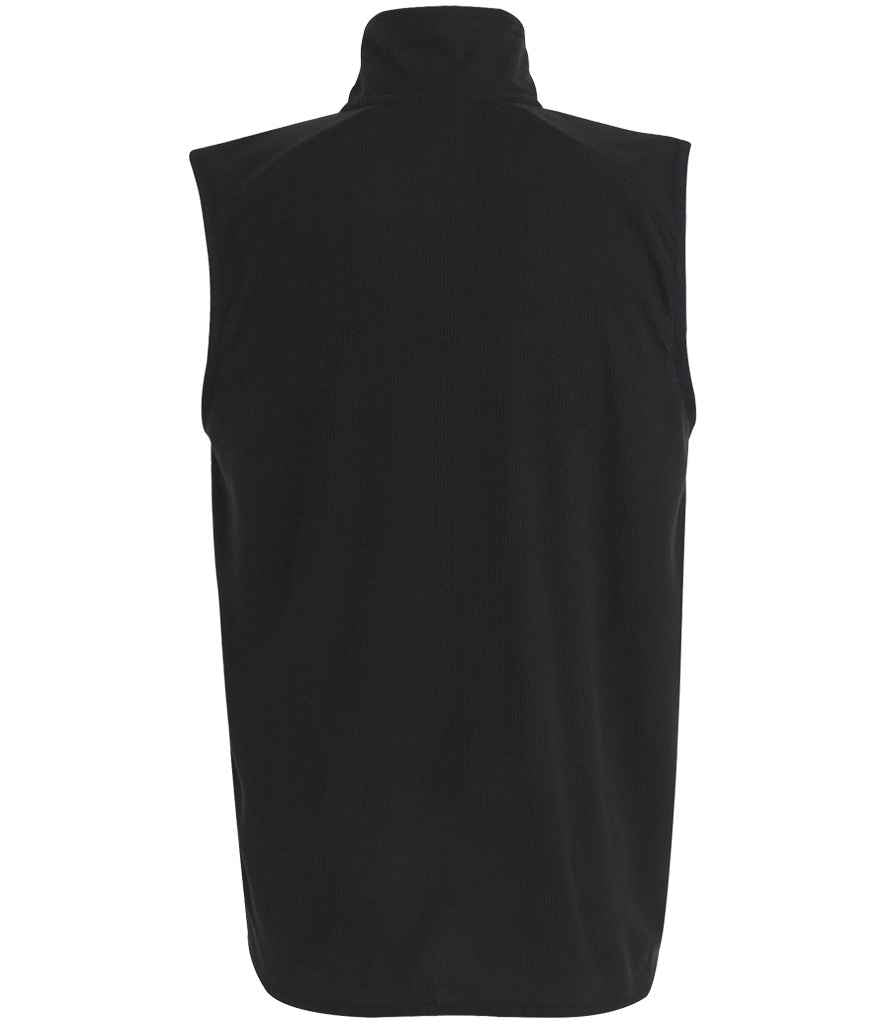 Regatta Professional RG453 Black/Lime Green Back - Bodywarmer Ready to be Embroidered by Custard Workwear - Cheap Personalised and Customised Workwear in Nottinghamshire, Derbyshire and Leicestershire