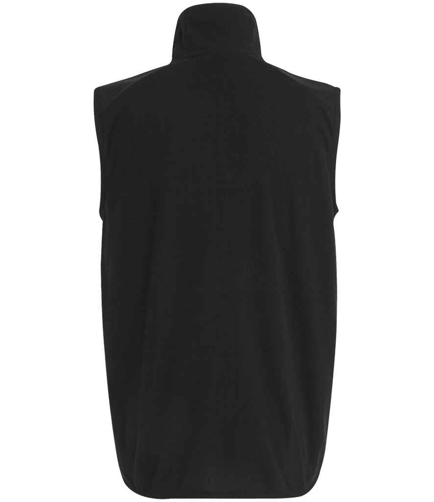 Regatta Professional RG453 Black/Orange Pop Back - Bodywarmer Ready to be Embroidered by Custard Workwear - Cheap Personalised and Customised Workwear in Nottinghamshire, Derbyshire and Leicestershire