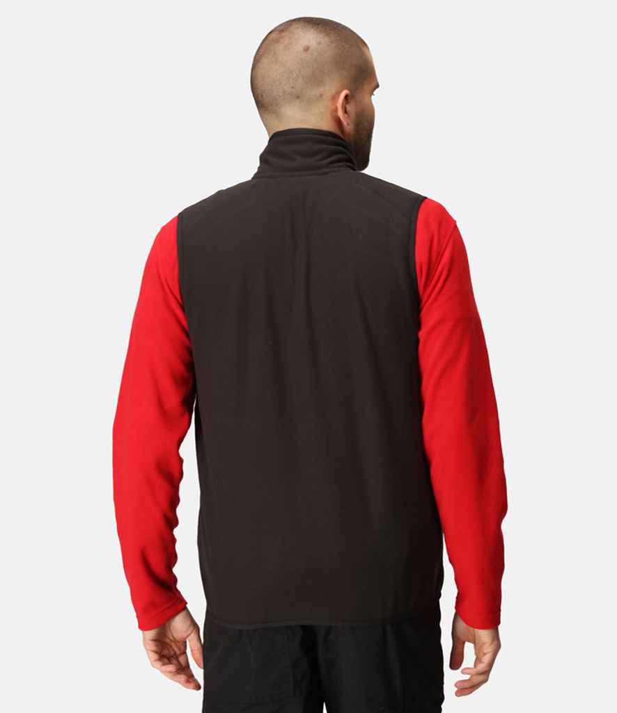 Regatta Professional RG453 Black/Classic Red Model - Bodywarmer Ready to be Embroidered by Custard Workwear - Cheap Personalised and Customised Workwear in Nottinghamshire, Derbyshire and Leicestershire