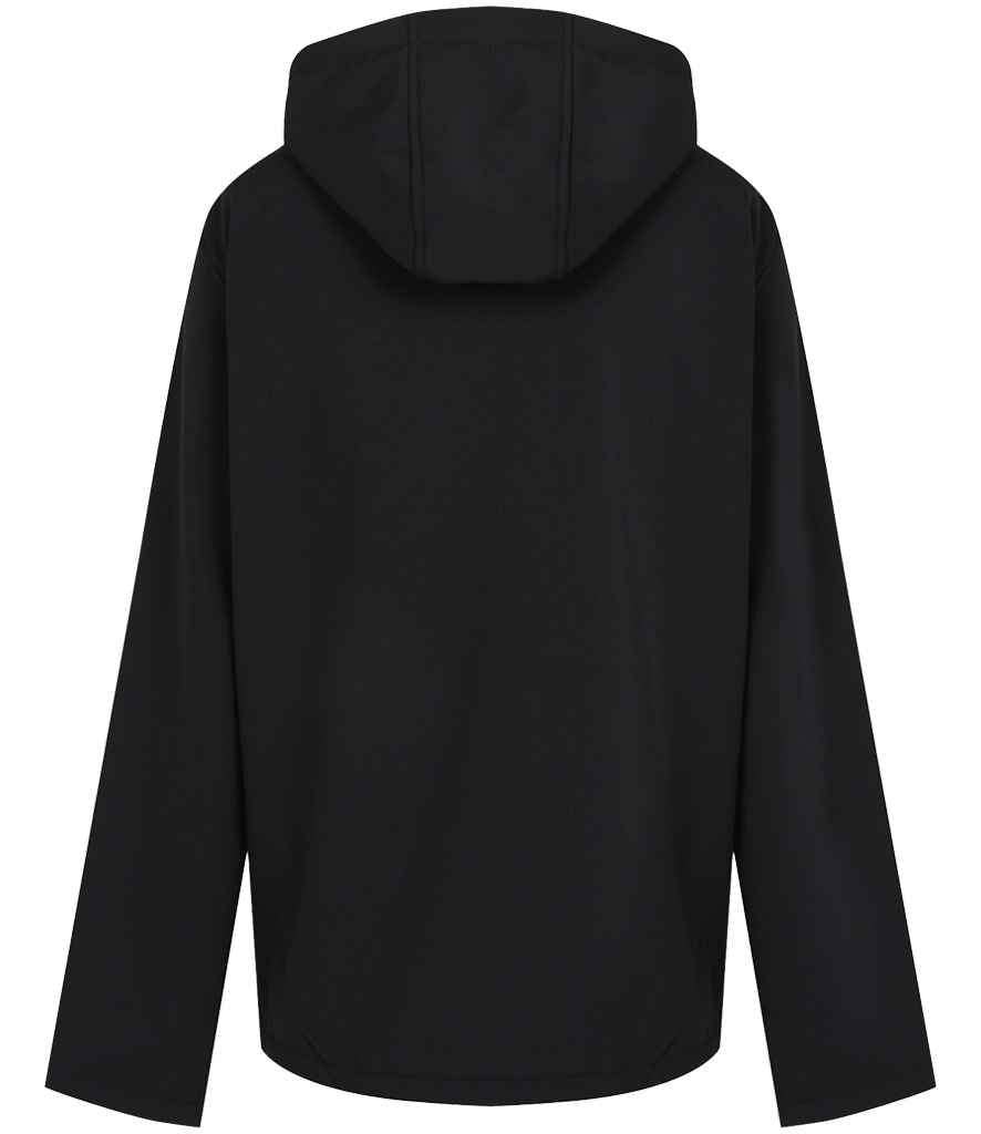 Regatta Professional RG454 Black/Lime Green Back - Soft Shell Ready to be Embroidered and Printed by Custard Workwear - Cheap Personalised and Customised Workwear in Nottinghamshire, Derbyshire and Leicestershire