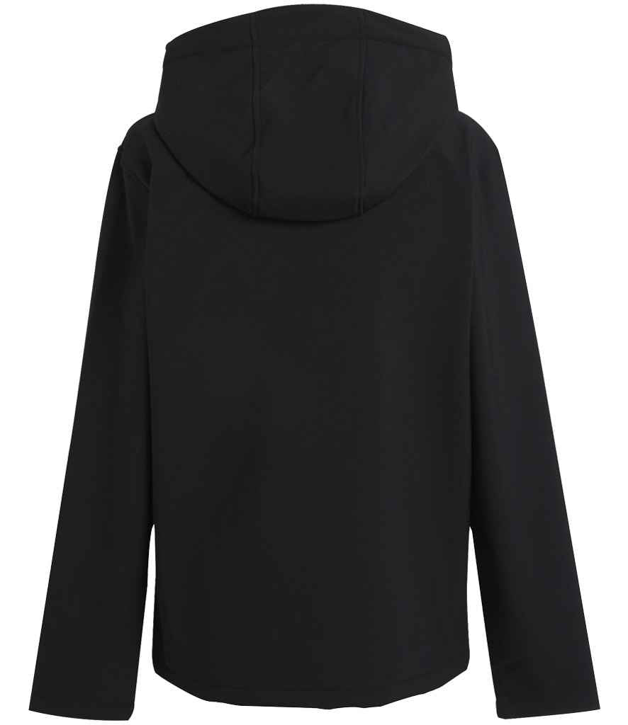 Regatta Professional RG454 Black/Seal Grey Back - Soft Shell Ready to be Embroidered and Printed by Custard Workwear - Cheap Personalised and Customised Workwear in Nottinghamshire, Derbyshire and Leicestershire