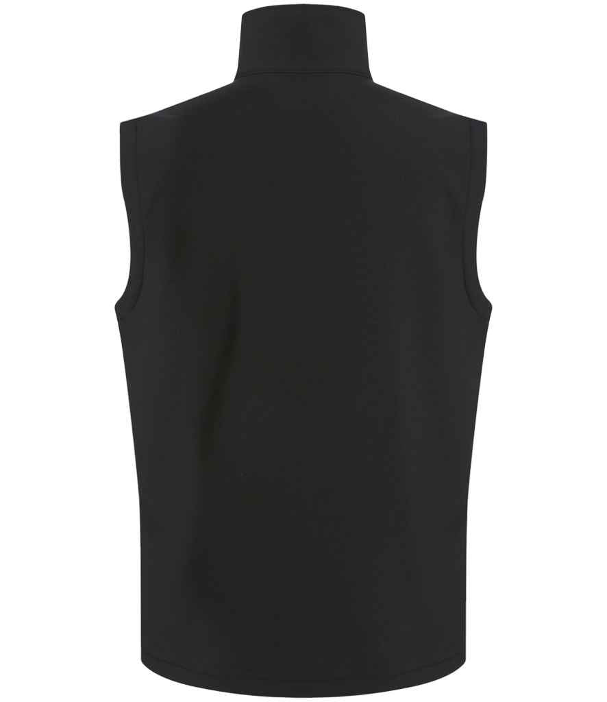 Regatta Professional RG455 Black/Orange Pop Back - Bodywarmer Ready to be Embroidered and Printed by Custard Workwear - Cheap Personalised and Customised Workwear in Nottinghamshire, Derbyshire and Leicestershire