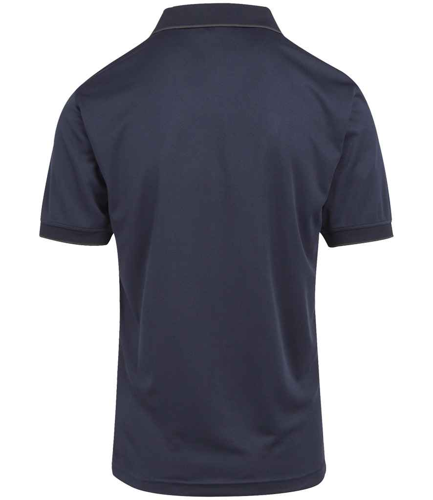 Regatta Professional RG456 Navy/Seal Grey Back - Polo Ready to be Printed by Custard Workwear - Cheap Personalised and Customised Workwear in Nottinghamshire, Derbyshire and Leicestershire