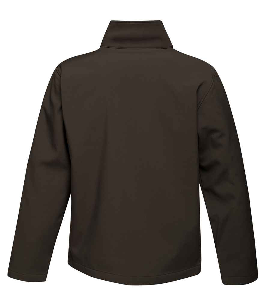 Regatta Professional RG627 Black/Classic Red Back - Soft Shell Ready to be Embroidered and Printed by Custard Workwear - Cheap Personalised and Customised Workwear in Nottinghamshire, Derbyshire and Leicestershire