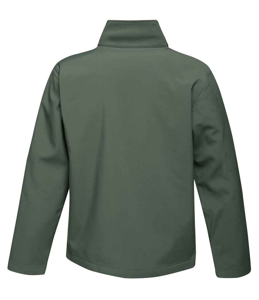 Regatta Professional RG627 Dark Spruce/Black Back - Soft Shell Ready to be Embroidered and Printed by Custard Workwear - Cheap Personalised and Customised Workwear in Nottinghamshire, Derbyshire and Leicestershire