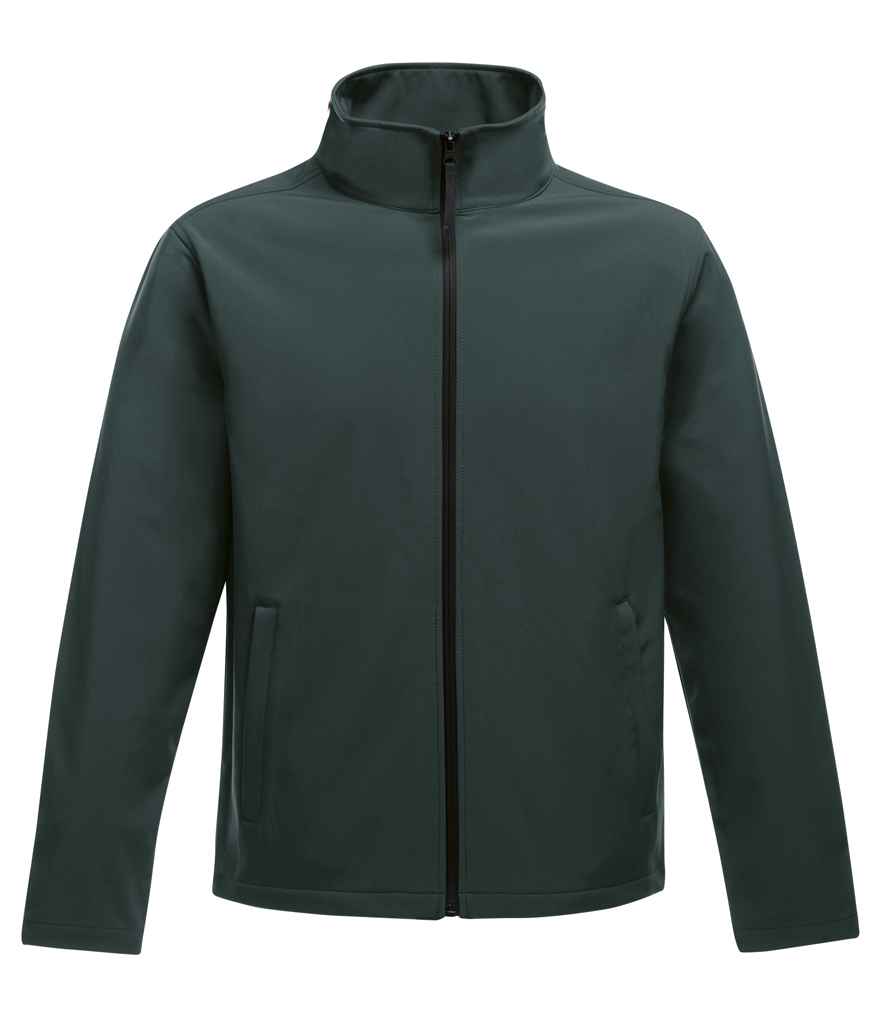 Regatta Professional RG627 Dark Spruce/Black Front - Soft Shell Ready to be Embroidered and Printed by Custard Workwear - Cheap Personalised and Customised Workwear in Nottinghamshire, Derbyshire and Leicestershire