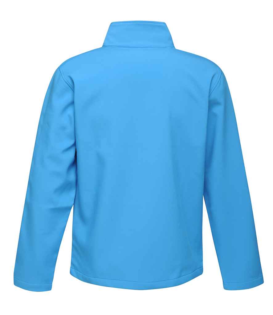 Regatta Professional RG627 French Blue/Navy Back - Soft Shell Ready to be Embroidered and Printed by Custard Workwear - Cheap Personalised and Customised Workwear in Nottinghamshire, Derbyshire and Leicestershire