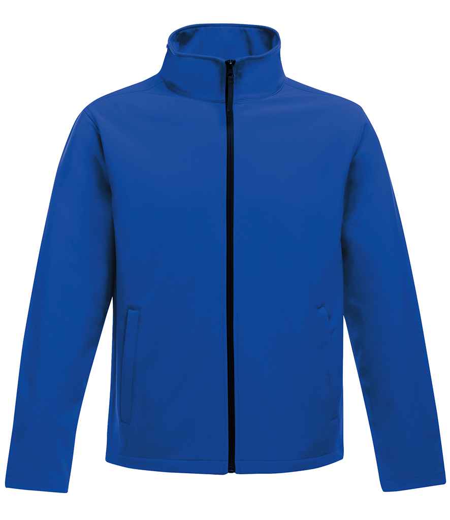 Regatta Professional RG627 New Royal Blue/Black Front - Soft Shell Ready to be Embroidered and Printed by Custard Workwear - Cheap Personalised and Customised Workwear in Nottinghamshire, Derbyshire and Leicestershire