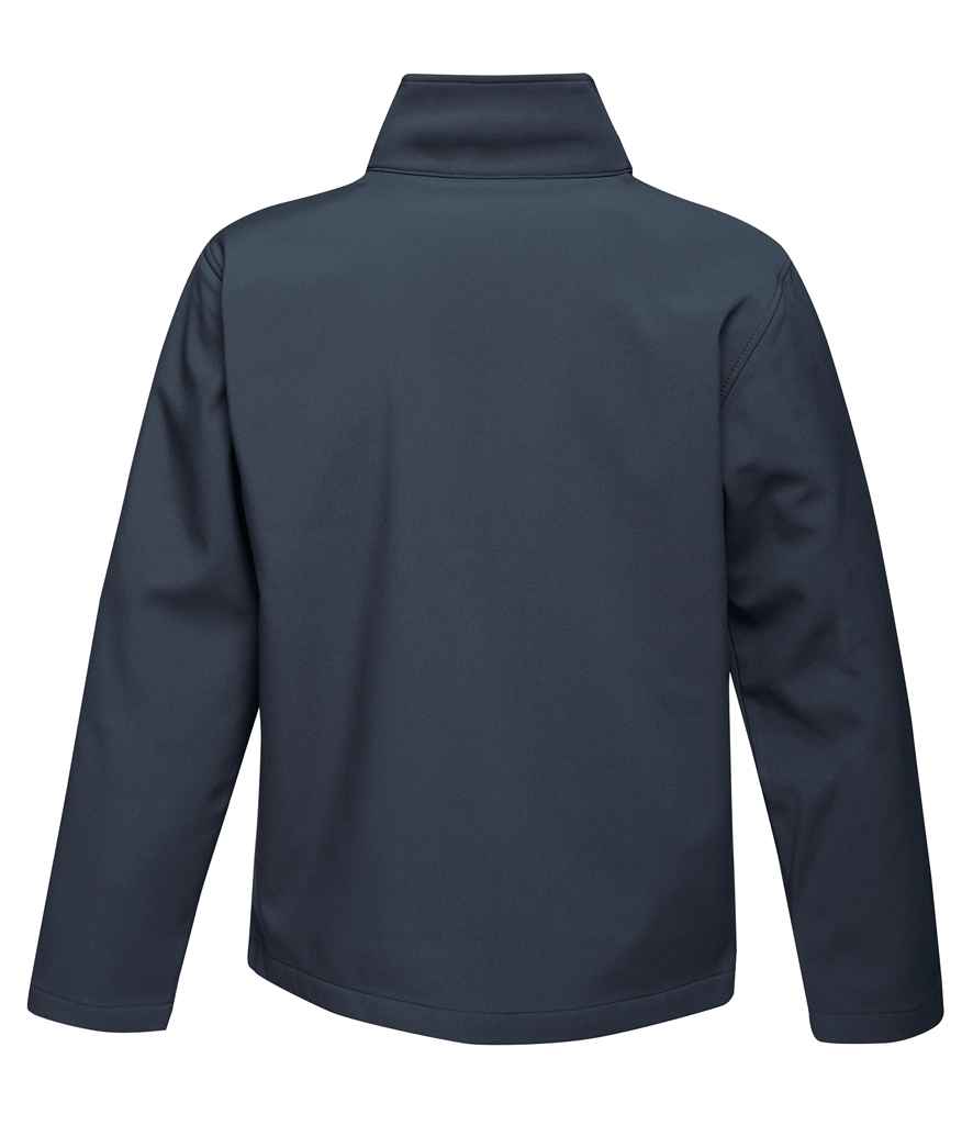 Regatta Professional RG627 Navy/French Blue Back - Soft Shell Ready to be Embroidered and Printed by Custard Workwear - Cheap Personalised and Customised Workwear in Nottinghamshire, Derbyshire and Leicestershire
