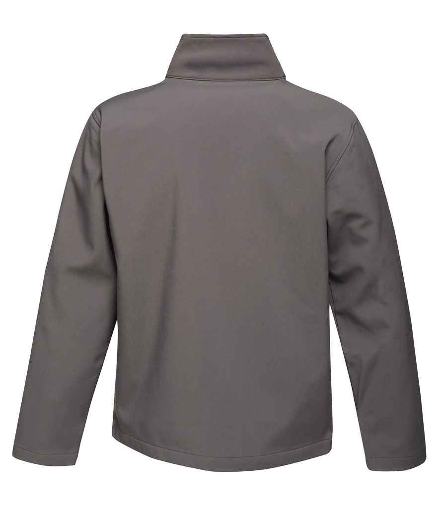 Regatta Professional RG627 Seal Grey/Black Back - Soft Shell Ready to be Embroidered and Printed by Custard Workwear - Cheap Personalised and Customised Workwear in Nottinghamshire, Derbyshire and Leicestershire