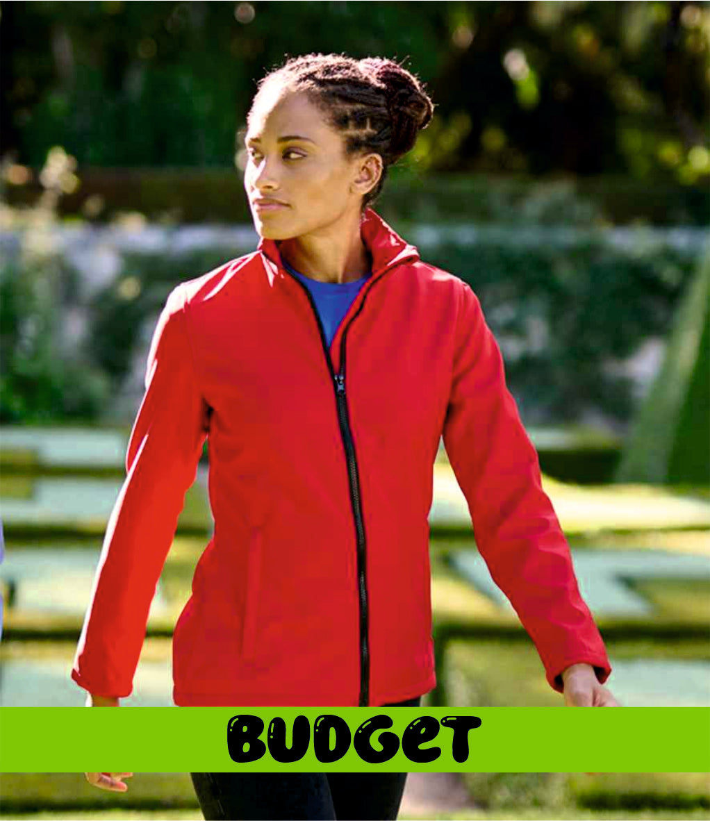 RG628 - Budget Ladies Ablaze Printable Soft Shell Jacket