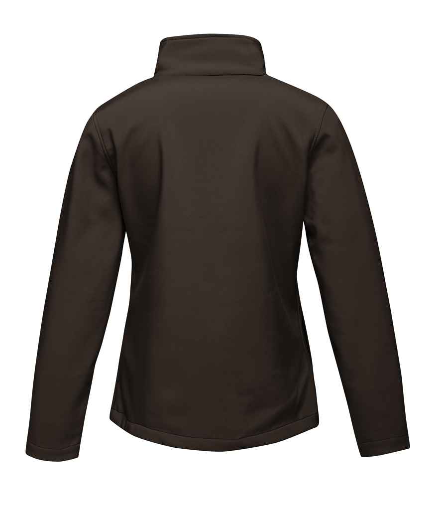 Regatta Professional RG628 Black/Black Back - Soft Shell Ready to be Embroidered and Printed by Custard Workwear - Cheap Personalised and Customised Workwear in Nottinghamshire, Derbyshire and Leicestershire