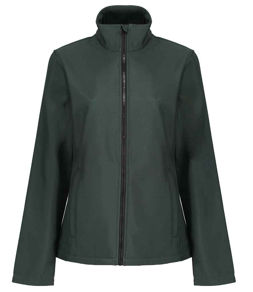 Regatta Professional RG628 Dark Spruce/Black Front - Soft Shell Ready to be Embroidered and Printed by Custard Workwear - Cheap Personalised and Customised Workwear in Nottinghamshire, Derbyshire and Leicestershire