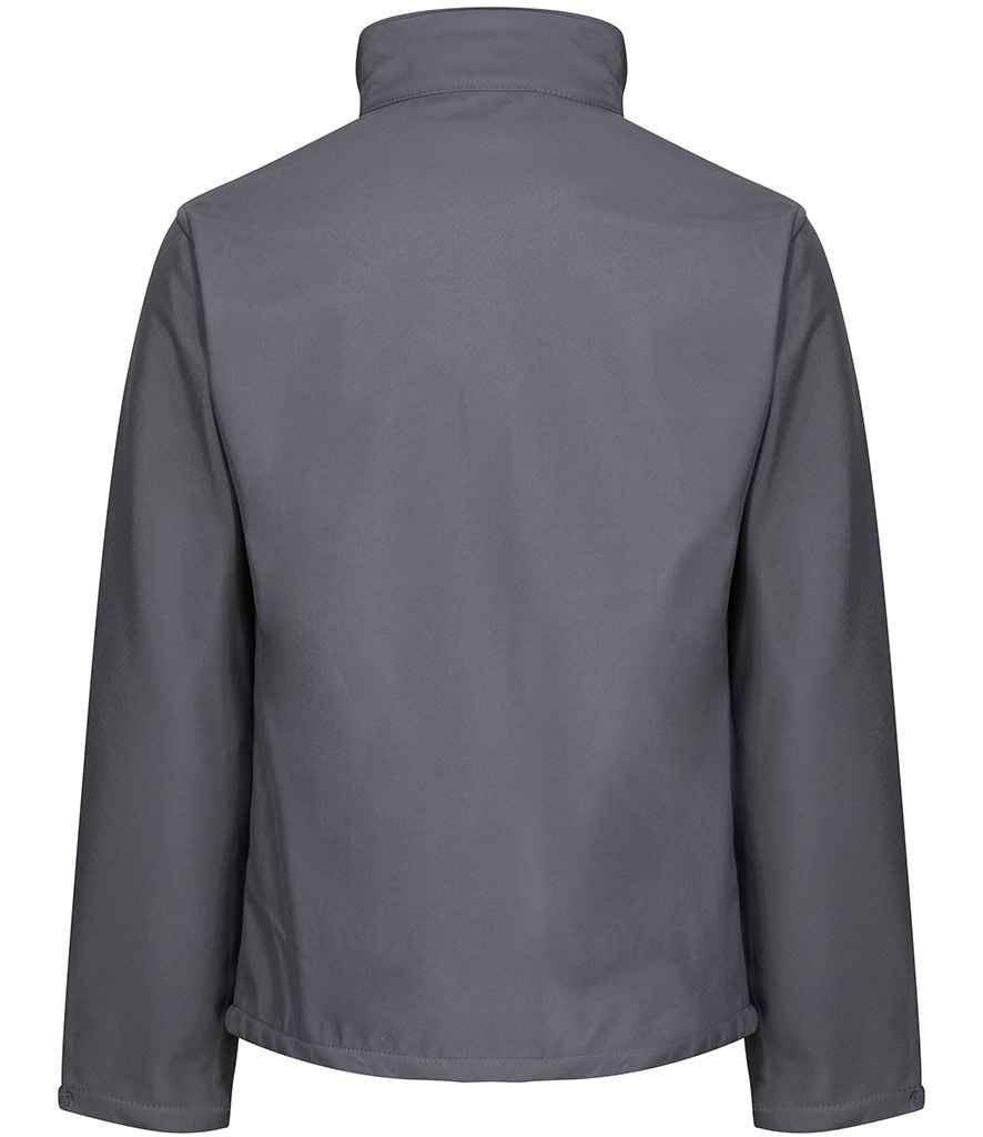 Regatta Professional RG631 Seal Grey/Black Back - Soft Shell Ready to be Embroidered and Printed by Custard Workwear - Cheap Personalised and Customised Workwear in Nottinghamshire, Derbyshire and Leicestershire