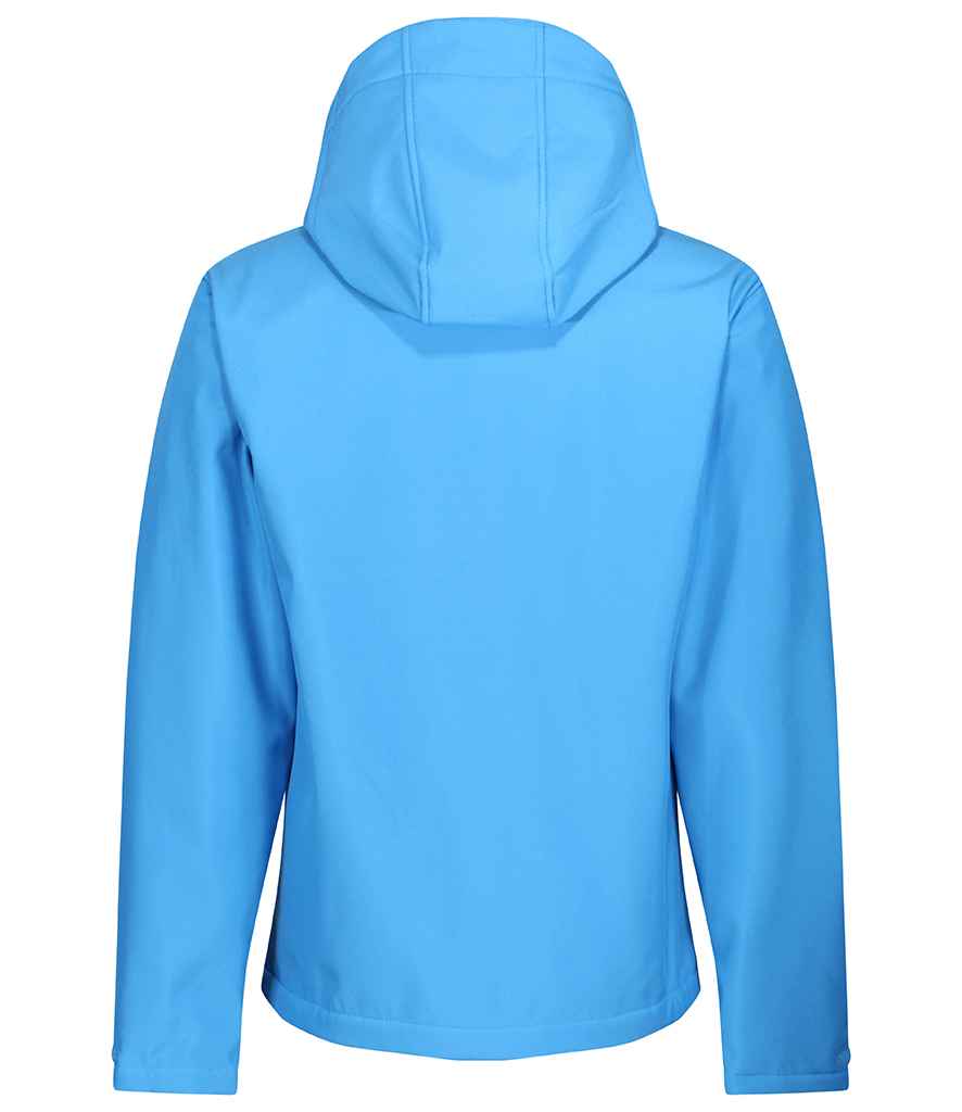 Regatta Professional RG635 French Blue/Navy Back - Soft Shell Ready to be Embroidered and Printed by Custard Workwear - Cheap Personalised and Customised Workwear in Nottinghamshire, Derbyshire and Leicestershire