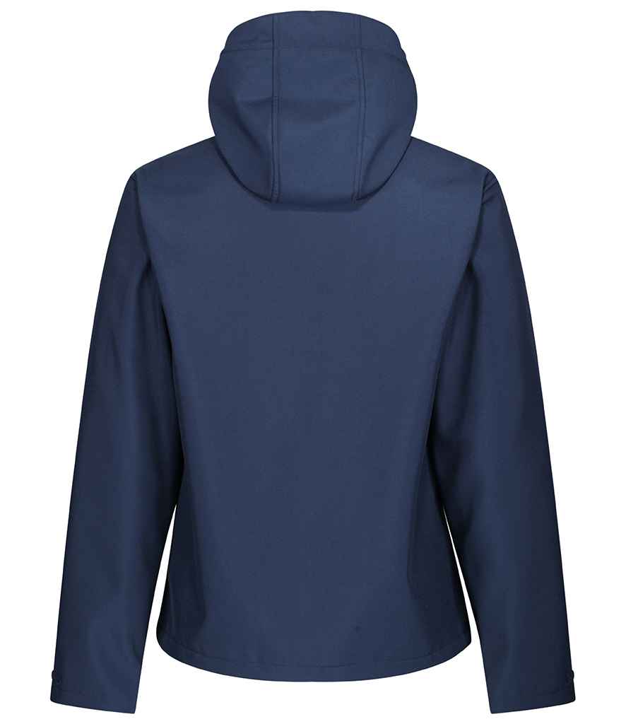 Regatta Professional RG635 Navy/French Blue Back - Soft Shell Ready to be Embroidered and Printed by Custard Workwear - Cheap Personalised and Customised Workwear in Nottinghamshire, Derbyshire and Leicestershire