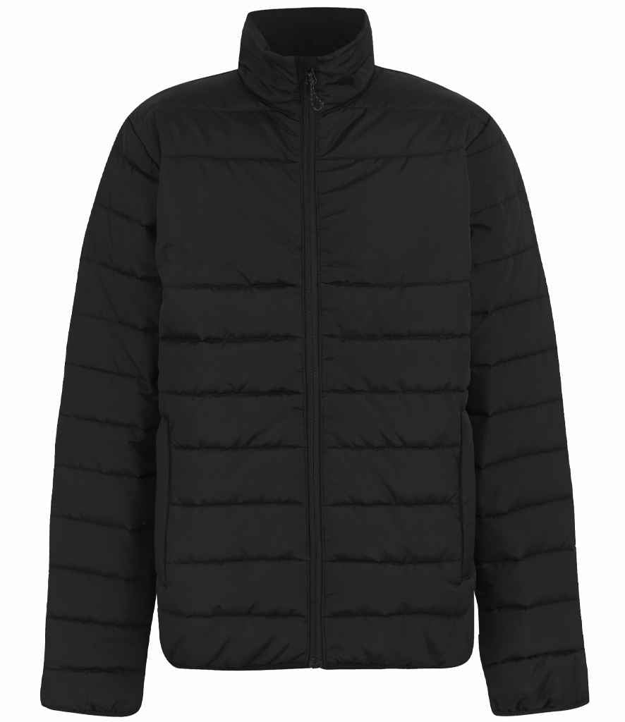 Regatta Professional RG650 Black Front - Jacket Ready to be Embroidered and Printed by Custard Workwear - Cheap Personalised and Customised Workwear in Nottinghamshire, Derbyshire and Leicestershire