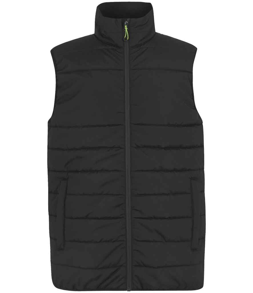 Regatta Professional RG652 Black Front - Bodywarmer Ready to be Embroidered and Printed by Custard Workwear - Cheap Personalised and Customised Workwear in Nottinghamshire, Derbyshire and Leicestershire