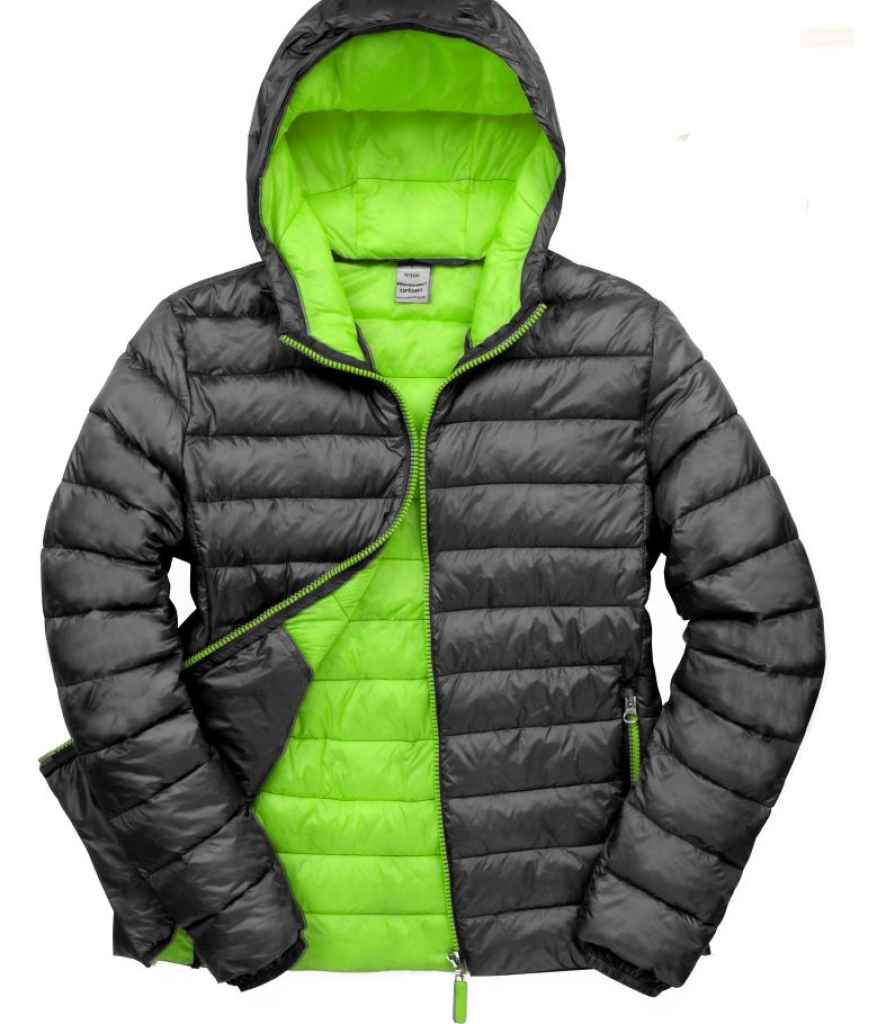 Result RS194M Black/Lime Green Front - Ready to be Embroidered by Custard Workwear - Cheap Personalised and Customised Workwear in Nottinghamshire, Derbyshire and Leicestershire