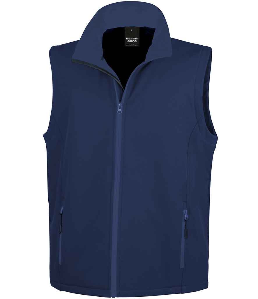Result RS232M Navy/Navy Front - Ready to be Embroidered and Printed by Custard Workwear - Cheap Personalised and Customised Workwear in Nottinghamshire, Derbyshire and Leicestershire
