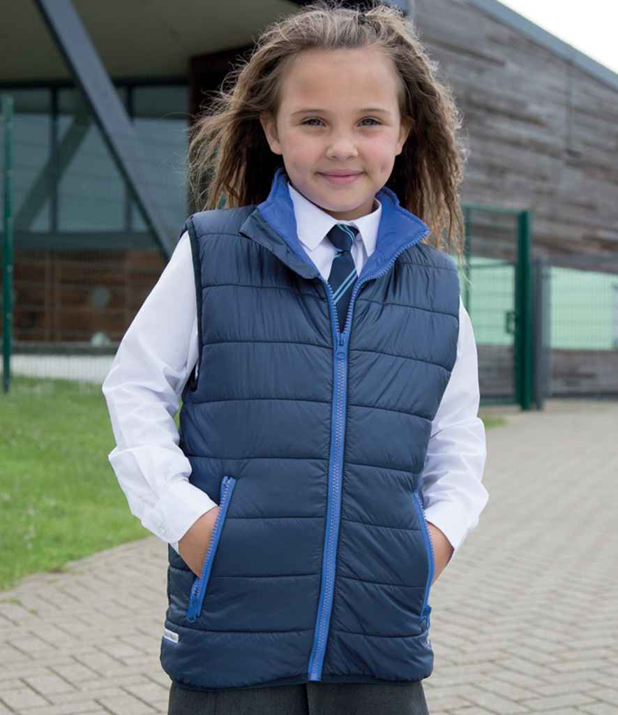 Result RS234B Navy/Royal Blue Model - Ready to be Embroidered by Custard Workwear - Cheap Personalised and Customised Workwear in Nottinghamshire, Derbyshire and Leicestershire