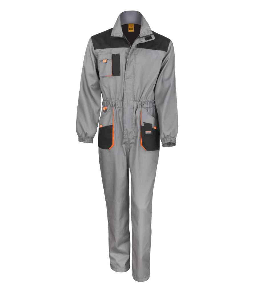Result RS321 Grey/Black Front - Ready to be Embroidered and Printed by Custard Workwear - Cheap Personalised and Customised Workwear in Nottinghamshire, Derbyshire and Leicestershire