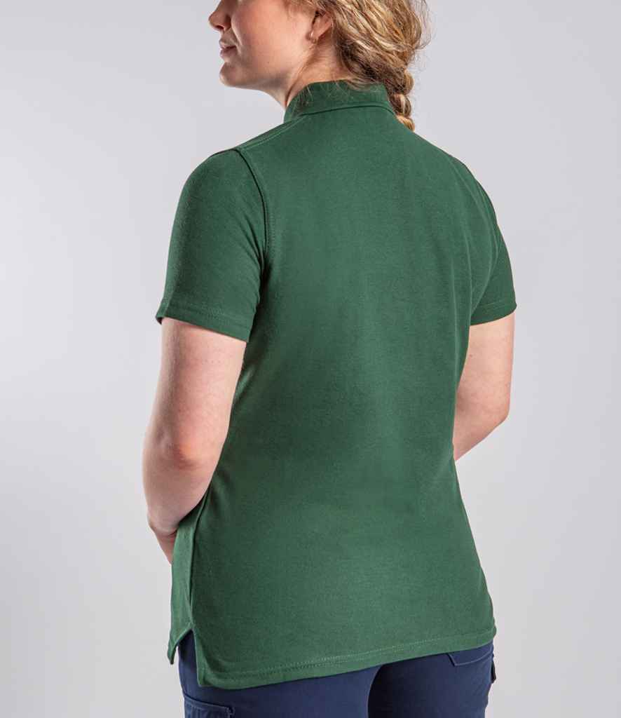 Pro RTX RX101F Bottle Green Model - Ladies Polo Shirt Ready to be Embroidered and Printed by Custard Workwear - Cheap Personalised and Customised Workwear in Nottinghamshire, Derbyshire and Leicestershire