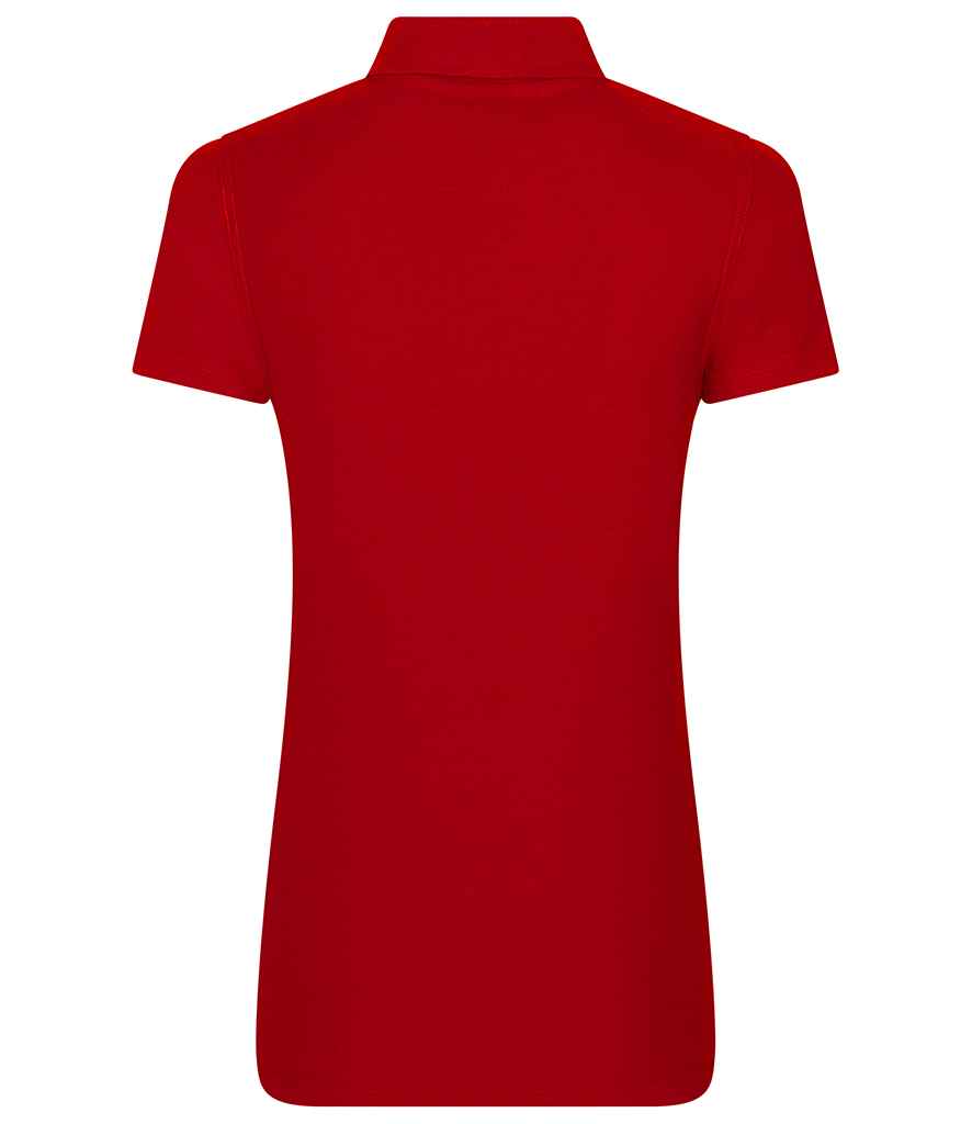 Pro RTX RX101F Red Back - Ladies Polo Shirt Ready to be Embroidered and Printed by Custard Workwear - Cheap Personalised and Customised Workwear in Nottinghamshire, Derbyshire and Leicestershire