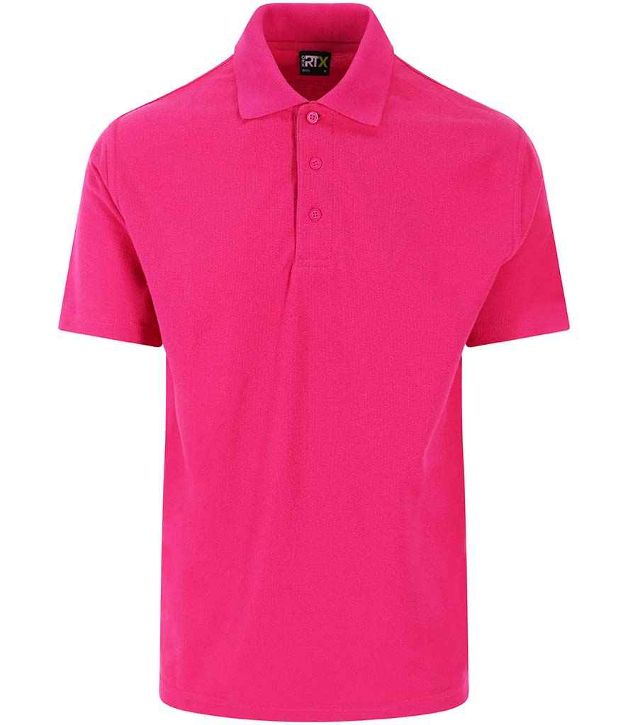 Pro RTX RX101 Fuchsia Front - Polo Shirt Ready to be Embroidered and Printed by Custard Workwear - Cheap Personalised and Customised Workwear in Nottinghamshire, Derbyshire and Leicestershire