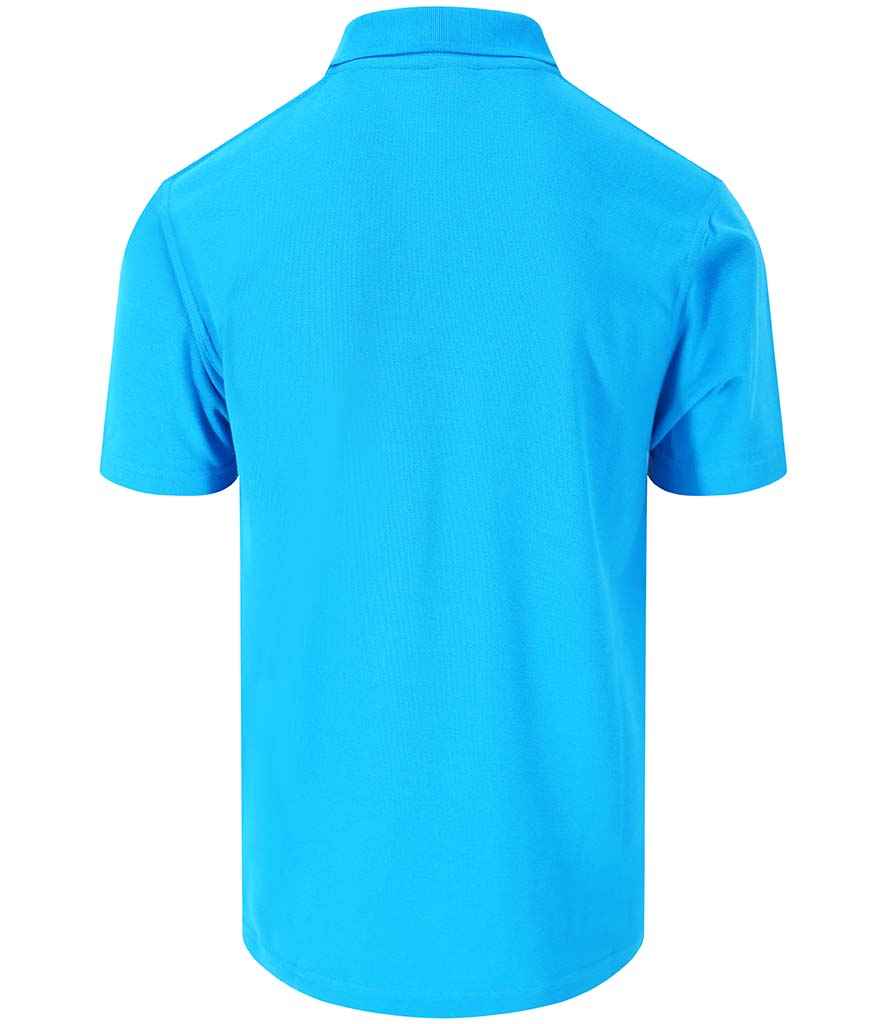 Pro RTX RX101 Turquoise Blue Back - Polo Shirt Ready to be Embroidered and Printed by Custard Workwear - Cheap Personalised and Customised Workwear in Nottinghamshire, Derbyshire and Leicestershire