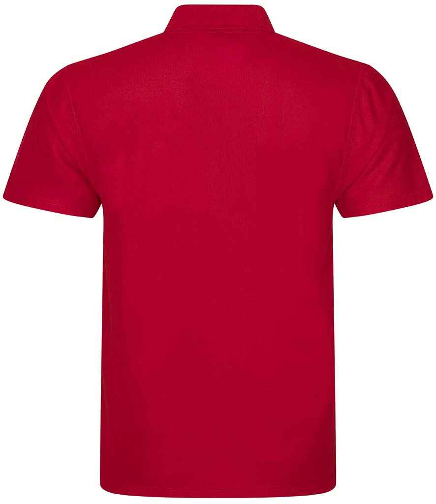 Pro RTX RX105 Red Back - Polyester Polo Shirt Ready to be Embroidered and Printed by Custard Workwear - Cheap Personalised and Customised Workwear in Nottinghamshire, Derbyshire and Leicestershire