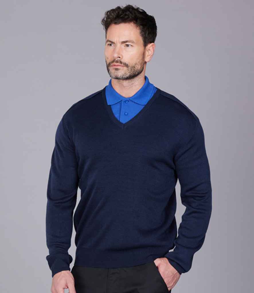 Pro RTX RX200 Navy Model - Knitted Jumper Ready to be Embroidered by Custard Workwear - Cheap Personalised and Customised Workwear in Nottinghamshire, Derbyshire and Leicestershire