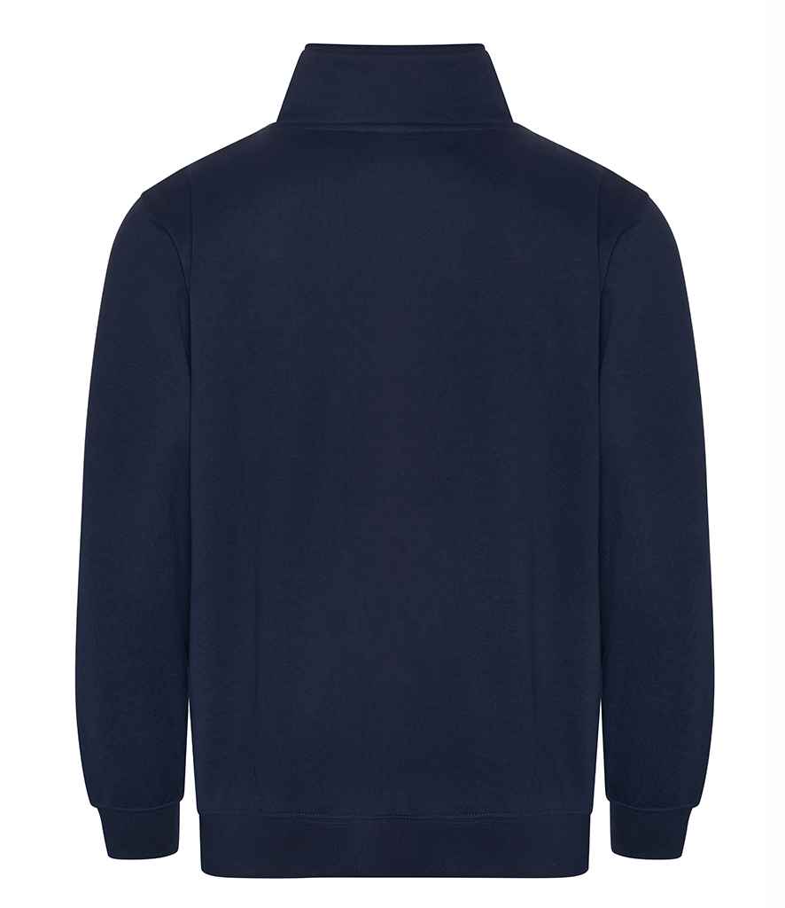 Pro RTX RX305 Navy Back - 1/4 Zip Sweatshirt Ready to be Embroidered and Printed by Custard Workwear - Cheap Personalised and Customised Workwear in Nottinghamshire, Derbyshire and Leicestershire