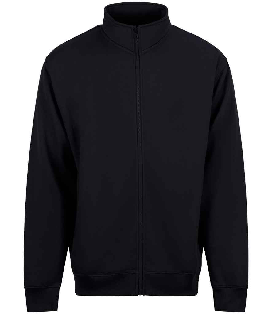 Pro RTX RX310 Black Front - Full Zip Sweatshirt Ready to be Embroidered and Printed by Custard Workwear - Cheap Personalised and Customised Workwear in Nottinghamshire, Derbyshire and Leicestershire