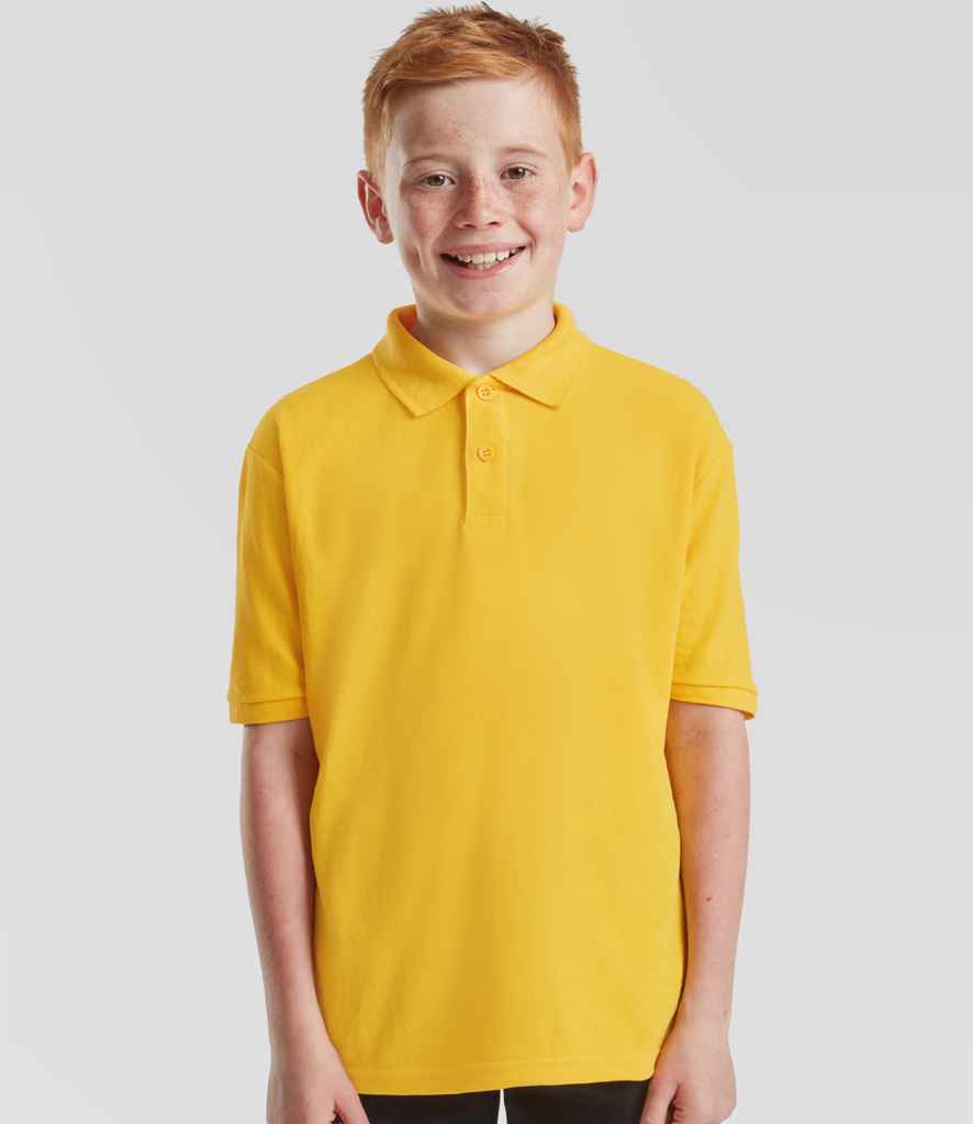 Fruit of the Loom SS11B Sunflower Model - Ready to be Embroidered and Printed by Custard Workwear - Cheap Personalised and Customised Workwear in Nottinghamshire, Derbyshire and Leicestershire
