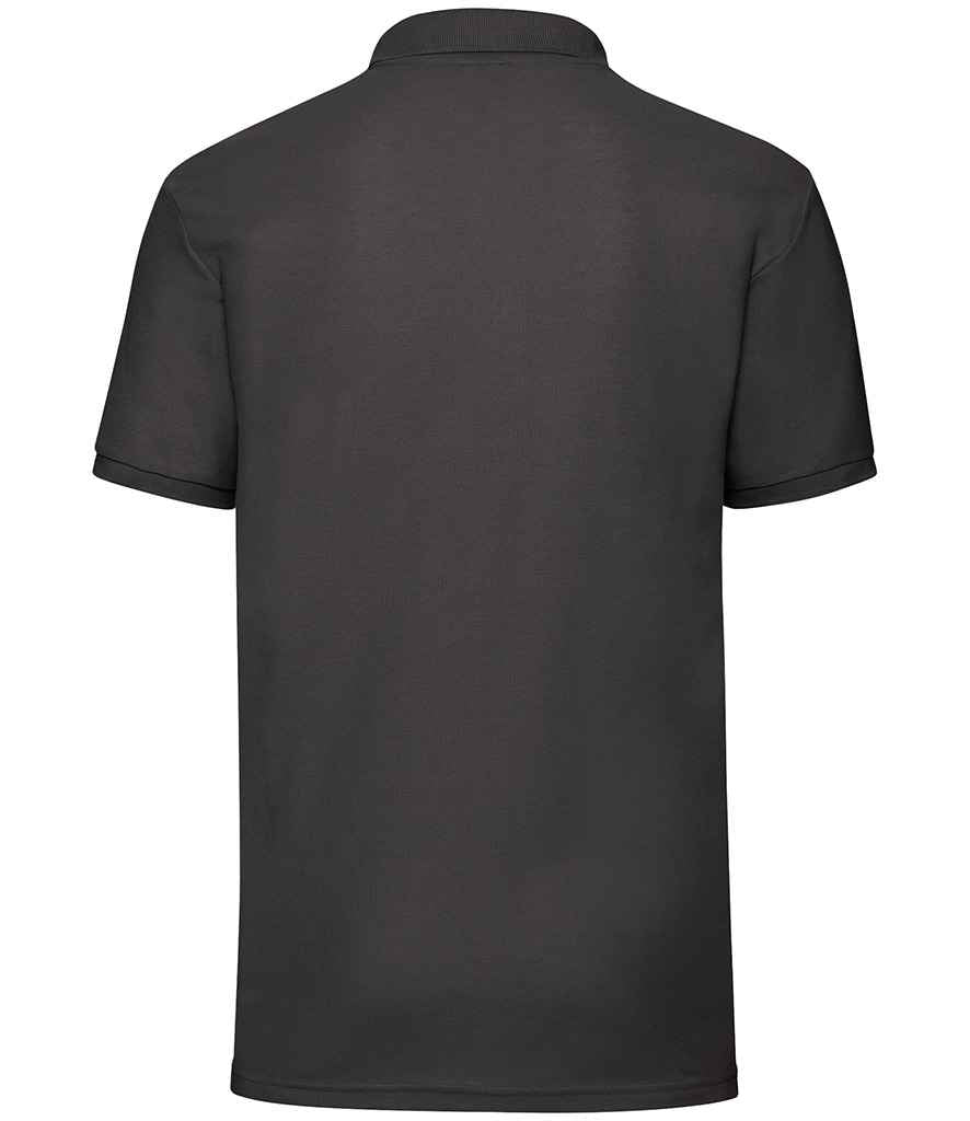 Fruit of the Loom SS11 Black Back - Ready to be Embroidered and Printed by Custard Workwear - Cheap Personalised and Customised Workwear in Nottinghamshire, Derbyshire and Leicestershire