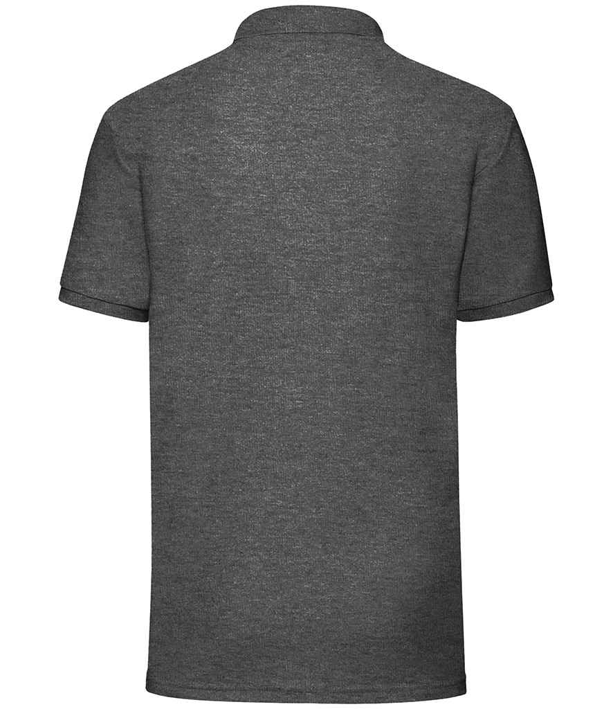 Fruit of the Loom SS11 Dark Heather Back - Ready to be Embroidered and Printed by Custard Workwear - Cheap Personalised and Customised Workwear in Nottinghamshire, Derbyshire and Leicestershire