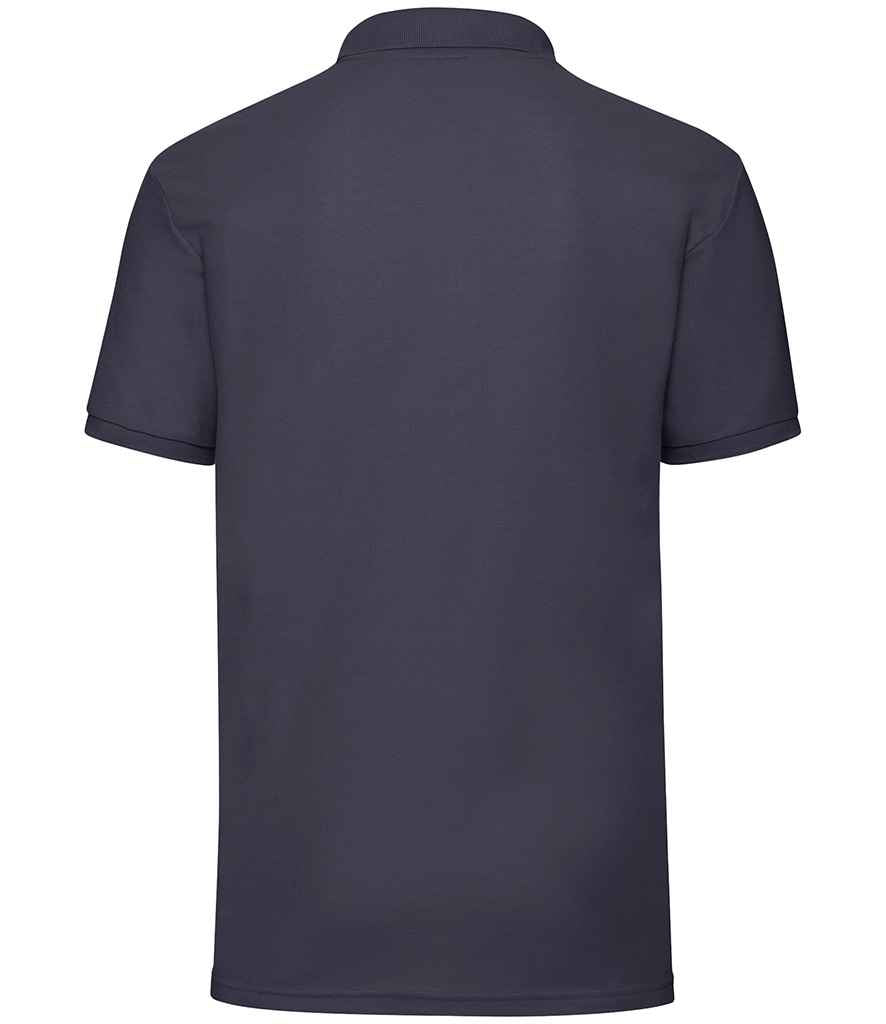Fruit of the Loom SS11 Deep Navy Back - Ready to be Embroidered and Printed by Custard Workwear - Cheap Personalised and Customised Workwear in Nottinghamshire, Derbyshire and Leicestershire