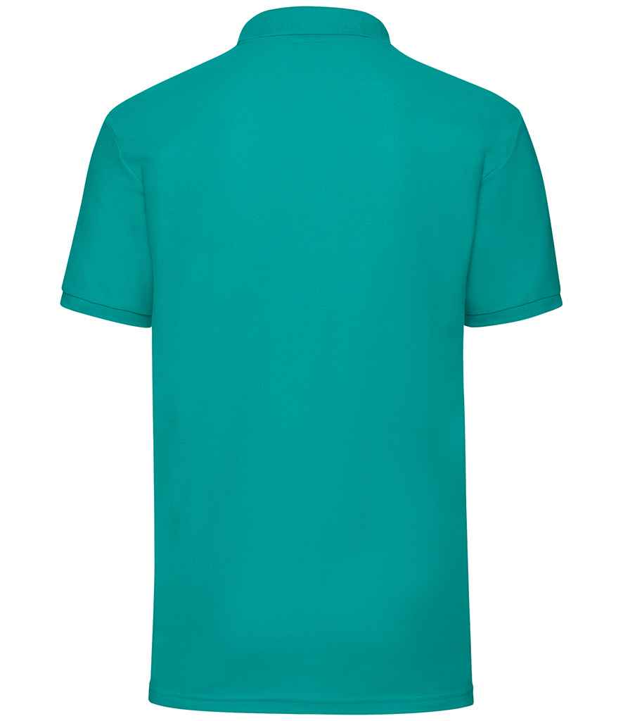 Fruit of the Loom SS11 Emerald Back - Ready to be Embroidered and Printed by Custard Workwear - Cheap Personalised and Customised Workwear in Nottinghamshire, Derbyshire and Leicestershire