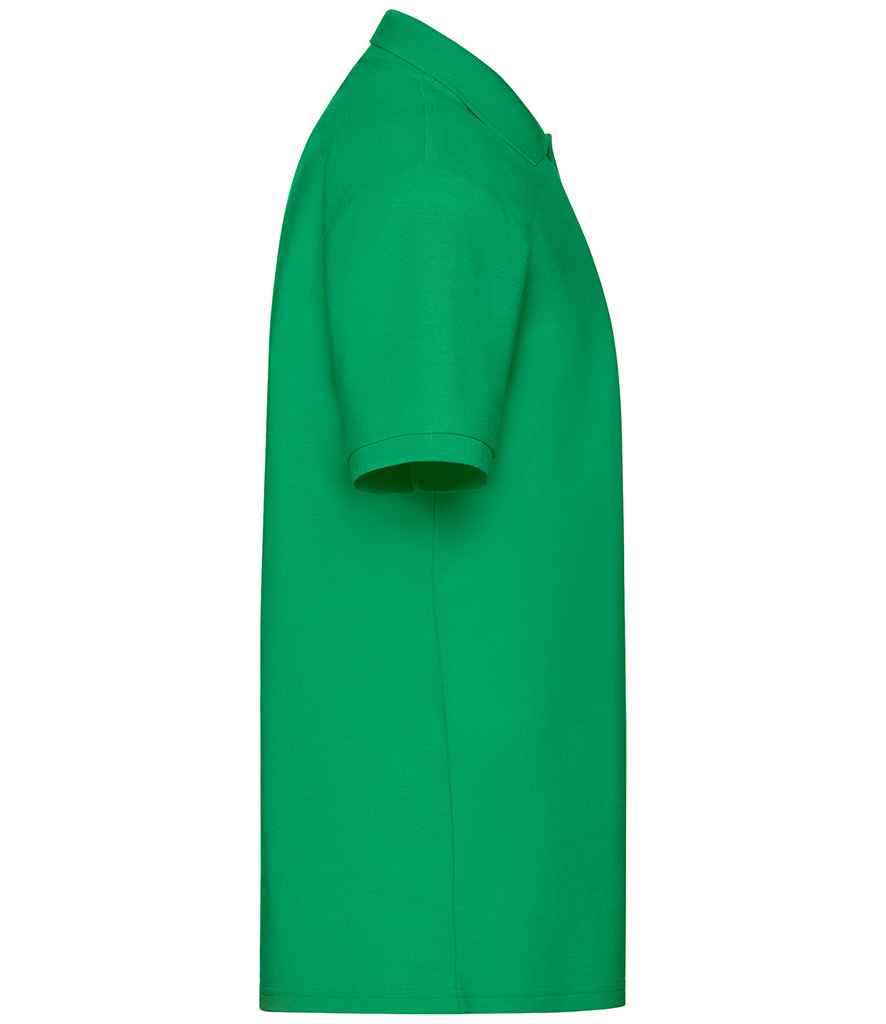 Fruit of the Loom SS11 Kelly Green Right - Ready to be Embroidered and Printed by Custard Workwear - Cheap Personalised and Customised Workwear in Nottinghamshire, Derbyshire and Leicestershire