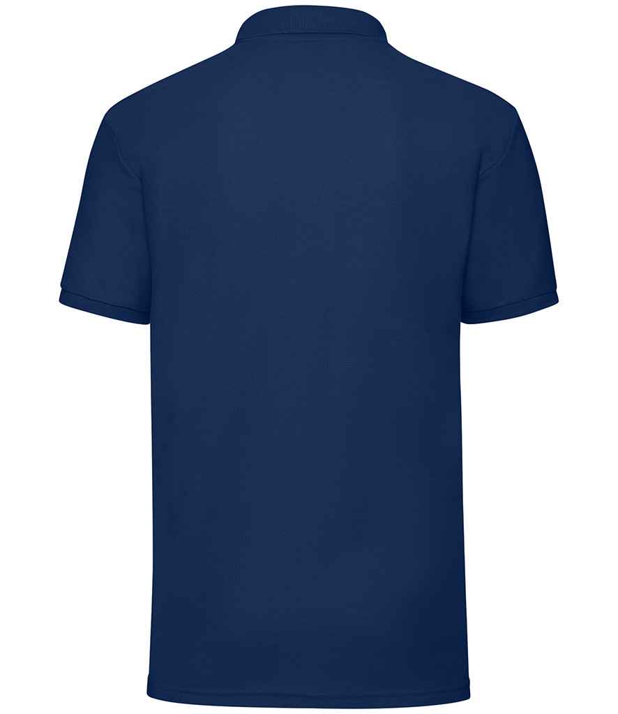 Fruit of the Loom SS11 Navy Back - Ready to be Embroidered and Printed by Custard Workwear - Cheap Personalised and Customised Workwear in Nottinghamshire, Derbyshire and Leicestershire