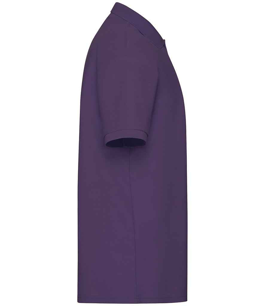 Fruit of the Loom SS11 Purple Right - Ready to be Embroidered and Printed by Custard Workwear - Cheap Personalised and Customised Workwear in Nottinghamshire, Derbyshire and Leicestershire