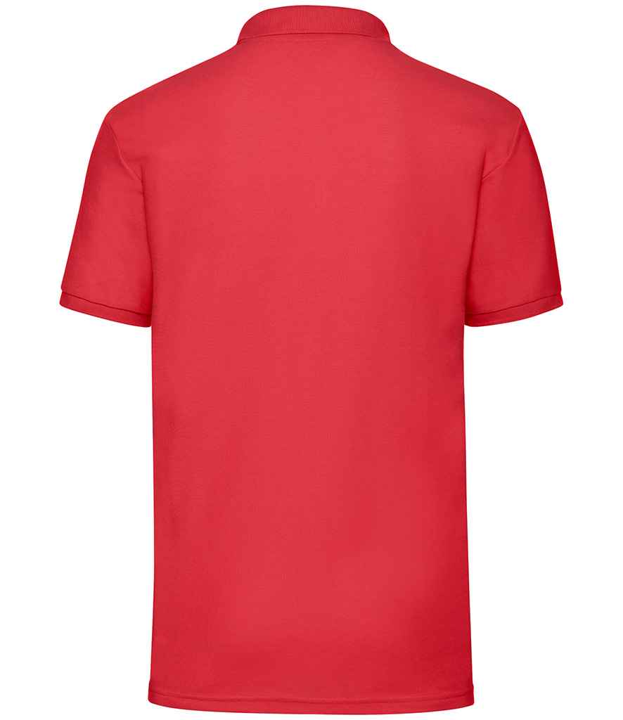 Fruit of the Loom SS11 Red Back - Ready to be Embroidered and Printed by Custard Workwear - Cheap Personalised and Customised Workwear in Nottinghamshire, Derbyshire and Leicestershire